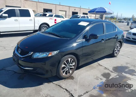 2014 Honda Civic Ex from USA, damaged, VIN 19XFB2F80EE048139